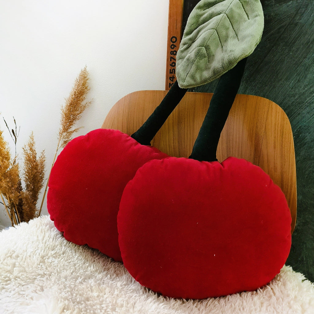 Coussins cerises- Cherries pillow