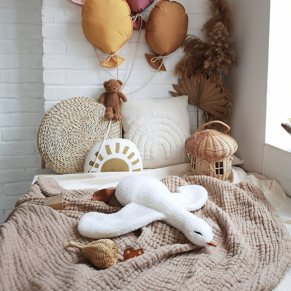 Sherpa Baby Goose Plush – Handmade in Montreal