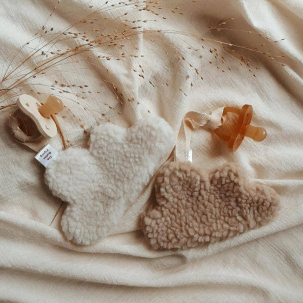 Doudou attache-suce nuage, Attache tétine nuage, Doudou attache tétine, Accroche tétine doudou nuage, Doudou accroche tétine nuage.