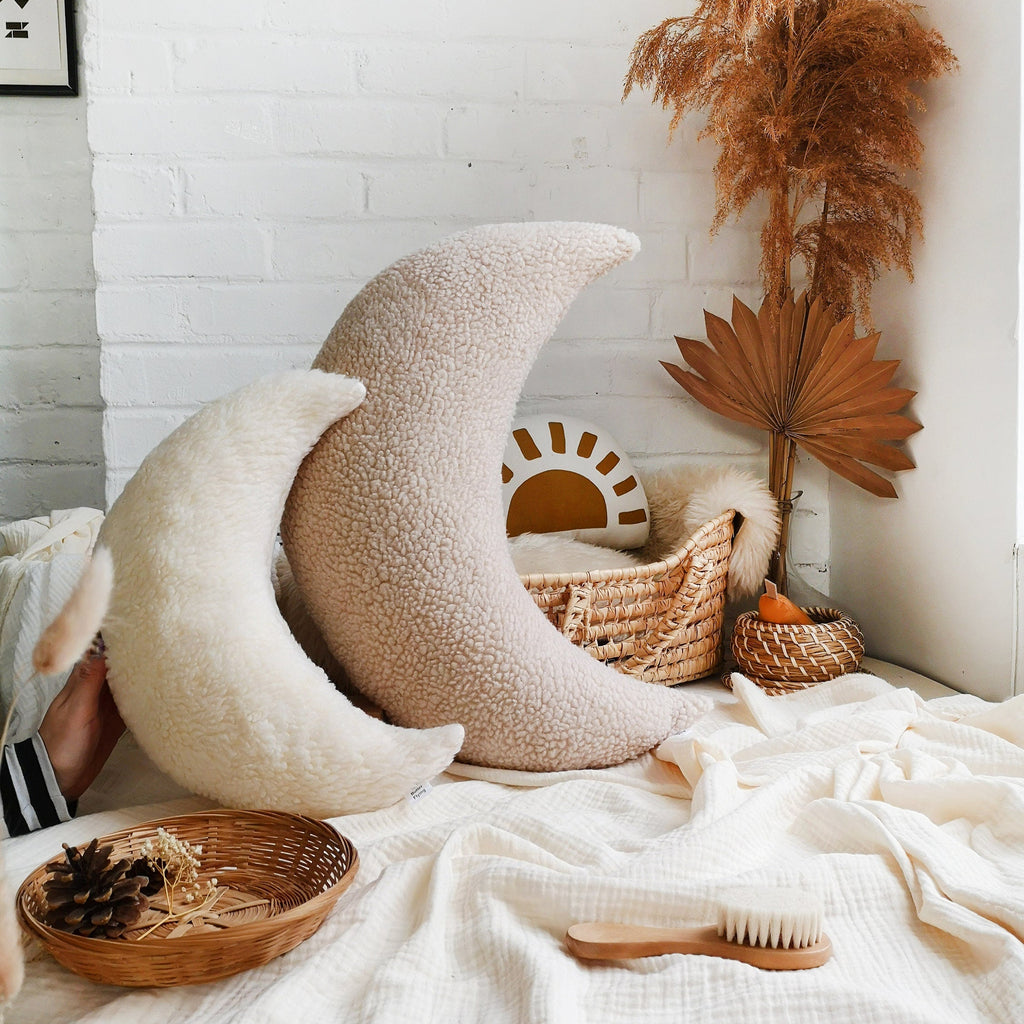 ​Coussin Allaitement & Soutien-   Big Moon Breastfeeding Pillow – Comfort & Support for Nursing Moms - Breastfeeding Tummy Time Pillow, Feeding Pillow, Best Pregnancy Gift Baby Registry- The Butter Flying