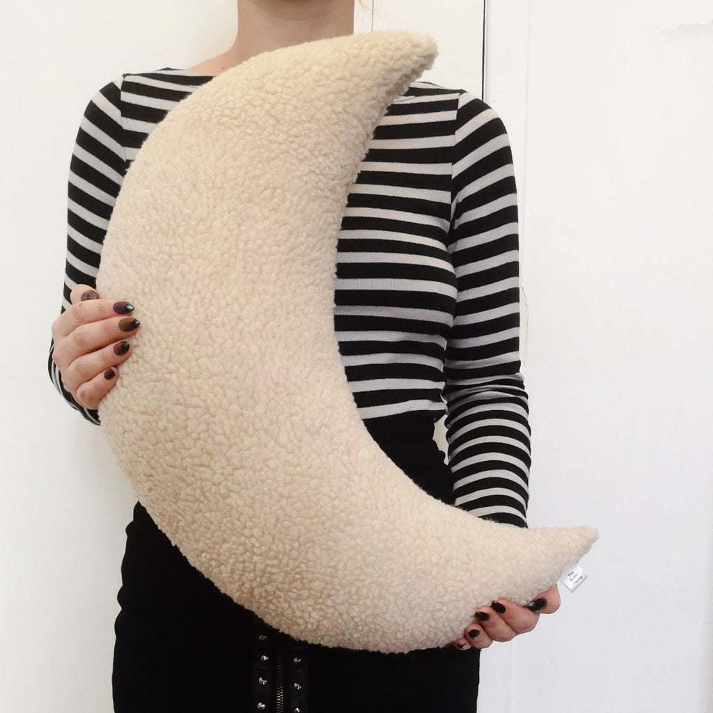 ​Coussin Allaitement & Soutien-   Big Moon Breastfeeding Pillow – Comfort & Support for Nursing Moms - Breastfeeding Tummy Time Pillow, Feeding Pillow, Best Pregnancy Gift Baby Registry- The Butter Flying