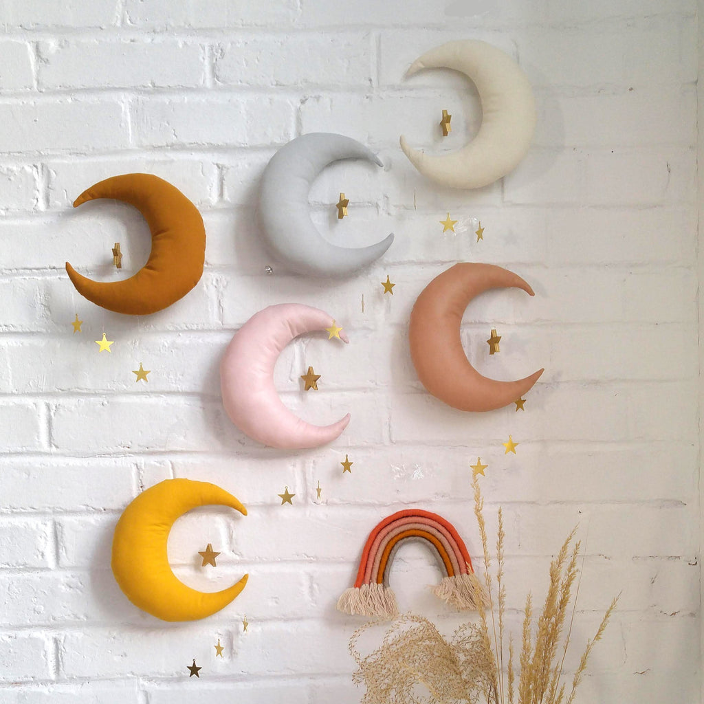 moon mobile-mobile lune-THEBUTTERFLYING- decoration de chambre enfant- kidsroom decor