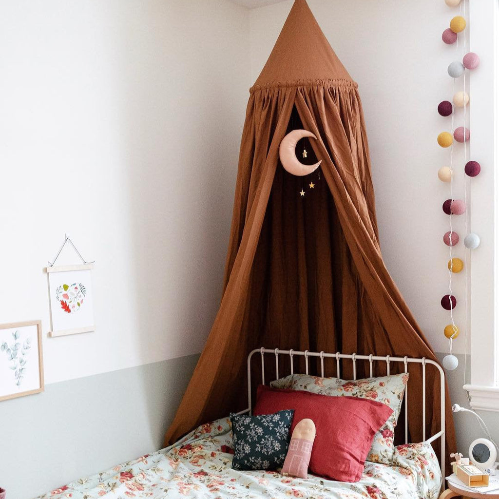 moon mobile-mobile lune-THEBUTTERFLYING- decoration de chambre enfant- kidsroom decor Canada